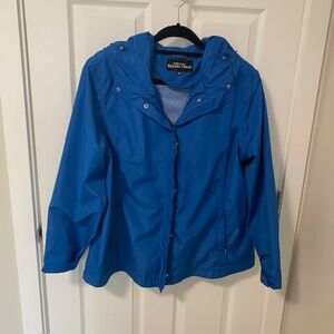 Northern Reflections Women's Blue Lightweight Rain/Windbreaker Jacket Size XXL
